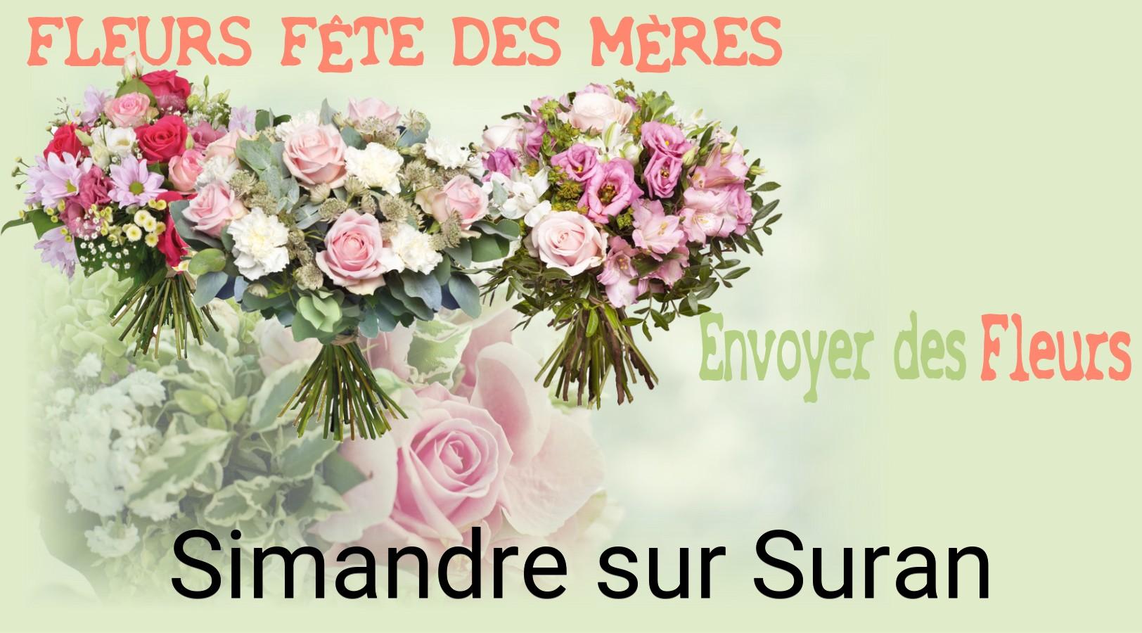 Bouquet de Fête des Mères livré à Simandre-sur-Suran